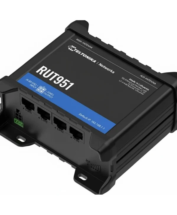 Teltonika RUT951 v1 Ασύρματο 4G Router με 4 Θύρες RUT95103B700