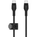 Belkin Braided USB 2.0 Cable USB-C male - USB-C 60W PD Μαύρο 2m CAB011BT2MBK