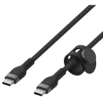 Belkin Braided USB 2.0 Cable USB-C male - USB-C 60W PD Μαύρο 2m CAB011BT2MBK - Image 4
