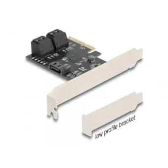 Delock Pci Express 5 X Sata Lpff Delock 90890