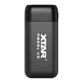 XTAR USB Φορτιστής 2 Μπαταριών Li-ion Μεγέθους 18650/21700 PB2SLV2