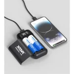 XTAR USB Φορτιστής 2 Μπαταριών Li-ion Μεγέθους 18650/21700 PB2SLV2 - Image 4
