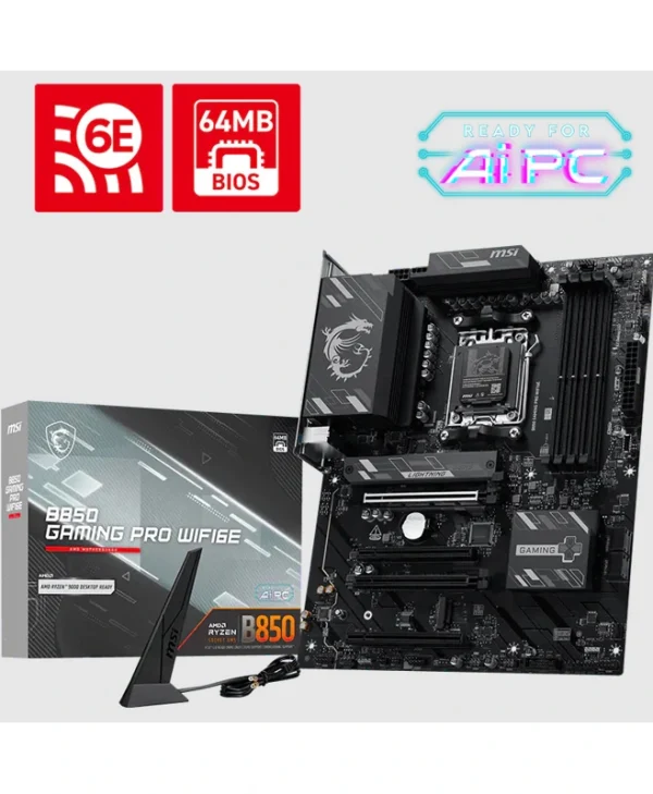 MSI B850 Gaming Pro WIFI6E Motherboard ATX με AMD AM5 Socket 7E89-001R