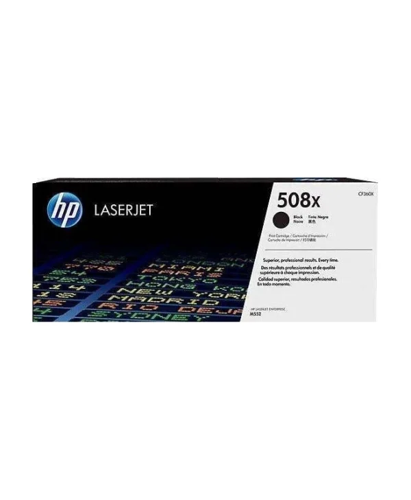 HP 508X Γνήσιο Toner Laser Εκτυπωτή Μαύρο 12500 Σελίδων (CF360XH)