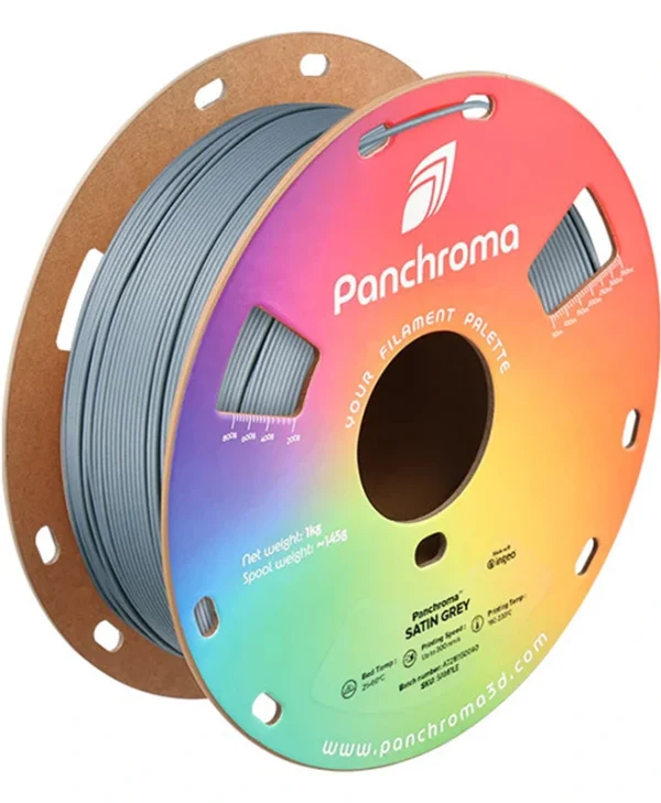 Polymaker PLA 3D Printer Filament 1.75mm Grey 1kg CA05004