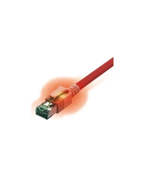 Sacon S/FTP Cat.6a (Gigabit) Καλώδιο Δικτύου Ethernet 2m Κόκκινο CS1ORADAD0020