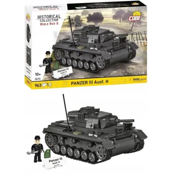 Cobi Τουβλάκια Panzer III για 10+ Ετών 963τμχ COBI-2672