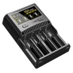 NiteCore SC4 Φορτιστής 4 Μπαταριών Li-ion/Ni-Cd/Ni-MH Μεγέθους 18650 SUPERBCHARGERSC4