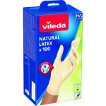Vileda Γάντια Καθαριότητας Natural Latex Latex Medium Ροζ 179654 - Image 5