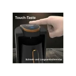 Inca Turbo Μπρίκι Espresso Inox Μαύρο IKM-011 - Image 3