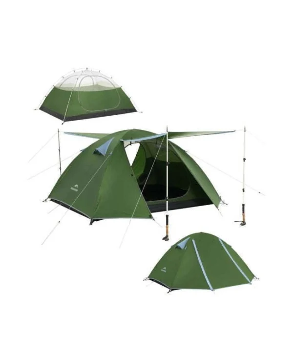 Naturehike Σκηνή Camping Igloo Πράσινη 0012314400049302
