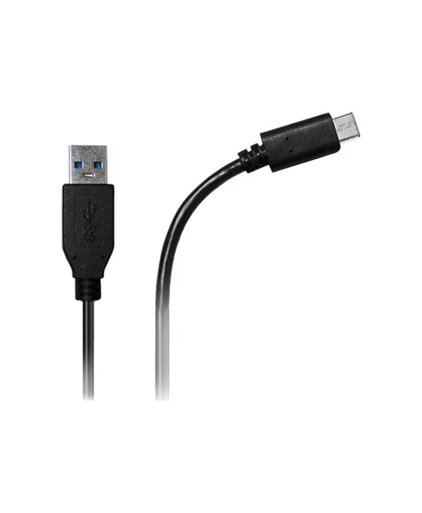 Azuri USB 2.0 Cable USB-C male - USB-A Μαύρο 2m AZCABUSBC2M-BLK