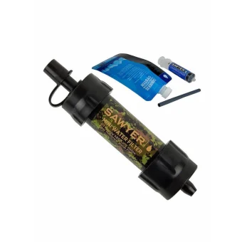 Sawyer Mini Water Filtration System Camo Water Filter 16957
