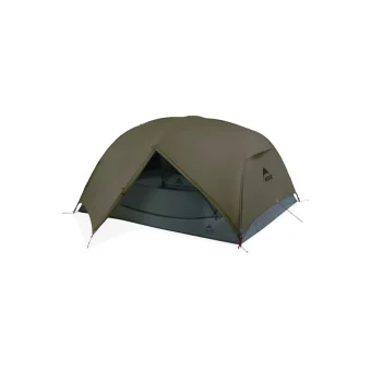 MSR Hubba Καλοκαιρινή Σκηνή Camping Igloo Πράσινη για 3 Άτομα 323x229x107εκ. 694780