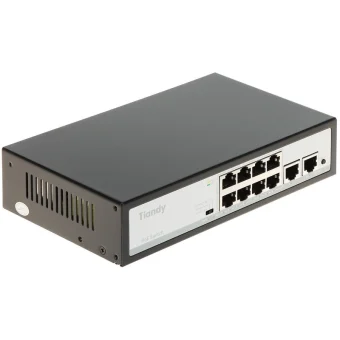 Tiandy TC-P3S010 L2 PoE+ Switch με 8 Θύρες Ethernet TC-P3S010 SPEC:F/0820/AT/90