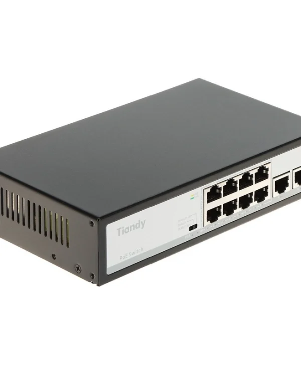 Tiandy TC-P3S010 L2 PoE+ Switch με 8 Θύρες Ethernet TC-P3S010 SPEC:F/0820/AT/90