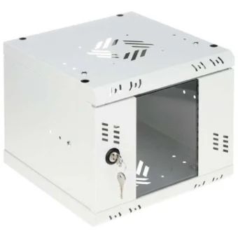 Cabinet Επιτοίχια Καμπίνα Rack Γκρι S-RC10-4U-300GG