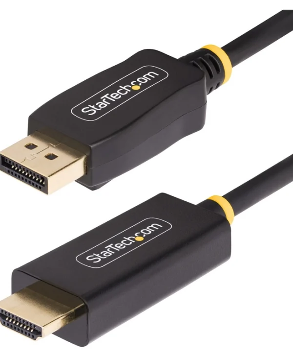 StarTech Cable HDMI male - HDMI male 2m Μαύρο 2M-DP-HDMI-4K60-HDR