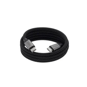 Adaptec USB 2.0 Cable USB-C male - USB-C 60W Μαύρο BE-PC460BG