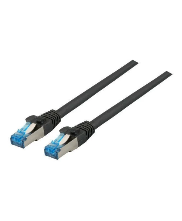 EFB S/FTP Cat.6a (Gigabit) Καλώδιο Δικτύου Ethernet 20m Μαύρο K5525FSW.20