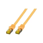 EFB S/FTP Cat.6a (Gigabit) Καλώδιο Δικτύου Ethernet 15m Κίτρινο MK7001.15Y