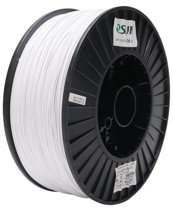 Esun PLA+ 3D Printer Filament Λευκό 3kg PLA+175W3