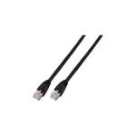 EFB U/UTP Cat.6 (Gigabit) Καλώδιο Δικτύου Ethernet 1m Μαύρο K8104SW.1