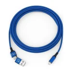 Smrter USB-A to Lightning Cable Μπλε 1m SMRTER_SPEEDY_L_NB - Image 3