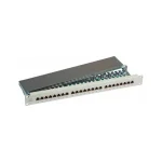 EFB Patch Panel για Rack 1U 19" 24 Θυρών Μαύρο 37667SW.1M
