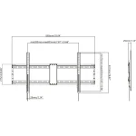 Vision Επιτοίχια Βάση Οθόνη 47" 75" Vfm-w8x4v/2 VFM-W8X4V/2 - Image 5