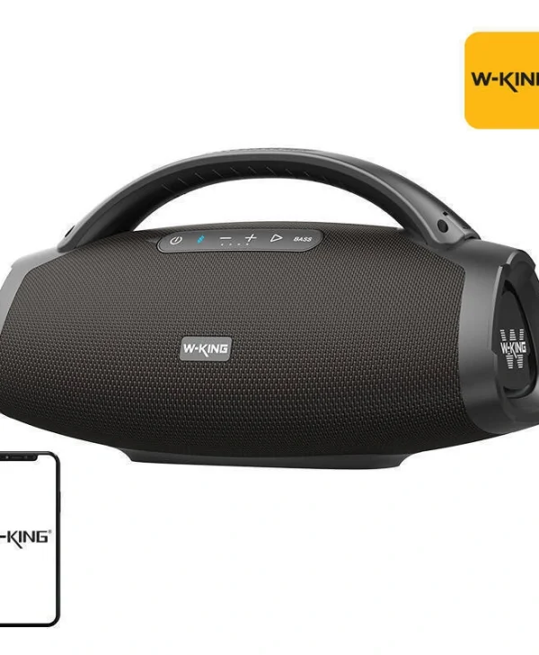 W-King X20 Αδιάβροχο Ηχείο Bluetooth 200W με Διάρκεια Μπαταρίας έως 24 ώρες Μαύρο X20-BLK
