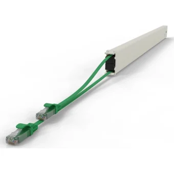 Patchbox U/UTP Cat.6a (Gigabit) Καλώδιο Δικτύου Ethernet 2.5m Πράσινο CONE46UTPGR