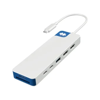 Targus HyperDrive Flex USB-C Docking Station με HDMI 4K PD και σύνδεση 2 Οθονών Λευκό HD4103BUGL