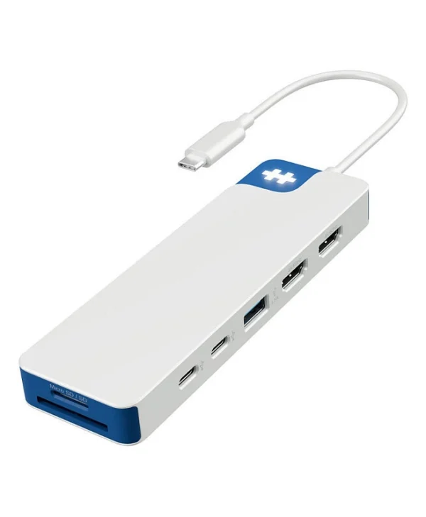 Targus HyperDrive Flex USB-C Docking Station με HDMI 4K PD και σύνδεση 2 Οθονών Λευκό HD4103BUGL