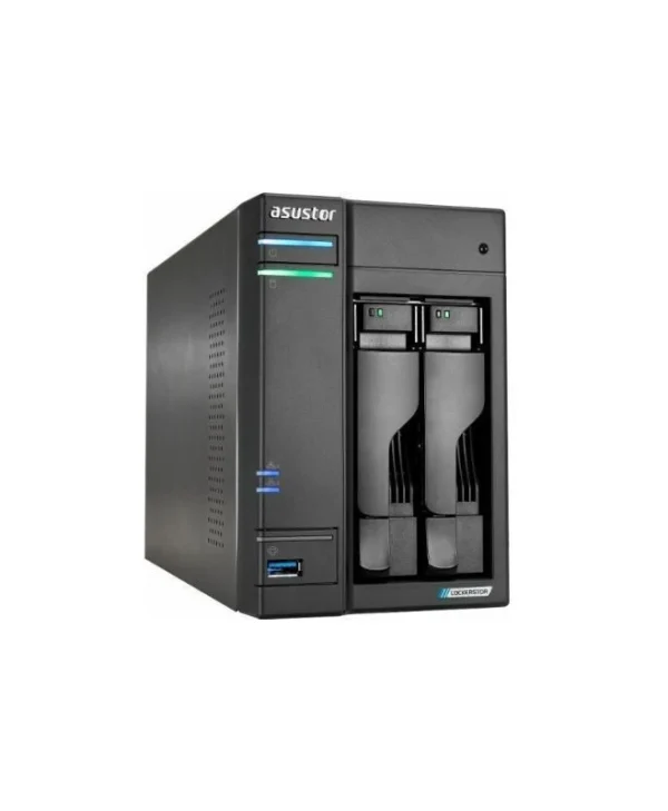 Asustor Lockerstor 2 Gen2+ NAS Tower με 4 θέσεις για HDD/M.2/SSD και 2 θύρες Ethernet 90-AS6702TV2-MD30