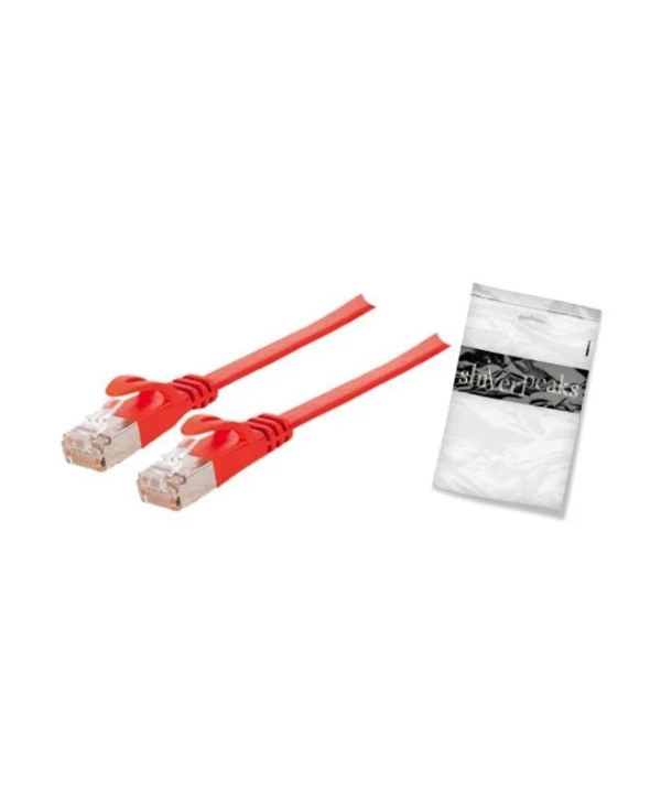 Shiverpeaks U/FTP (STP) Cat.7 (10Gbps) Καλώδιο Δικτύου Ethernet 0.5m Κόκκινο BS75511-SL0.5R