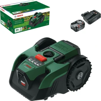 Bosch Ρομποτική Μηχανή Γκαζόν 18V VisiMow 06008E1100