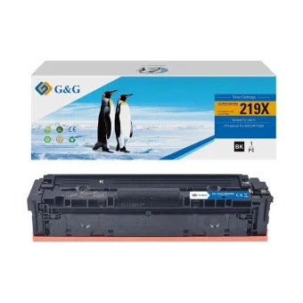 G&G Συμβατό Toner για Laser Εκτυπωτή HP Hp 219x Μαύρο με Chip 21737