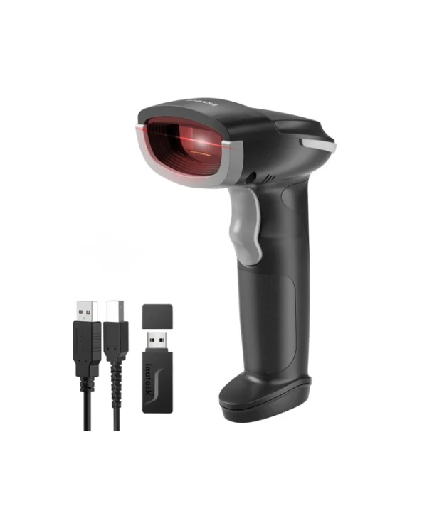 Inateck Scanner Χειρός με Δυνατότητα Ανάγνωσης 2D και QR Barcodes N6069