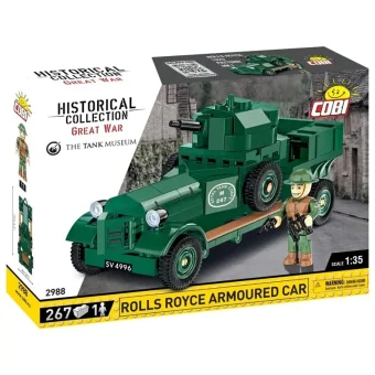 Cobi Τουβλάκια Historical Collection Great War Rolls-Royce Armoured Car 1920 Pattern Mk I CO για 7+ Ετών 260τμχ 2988