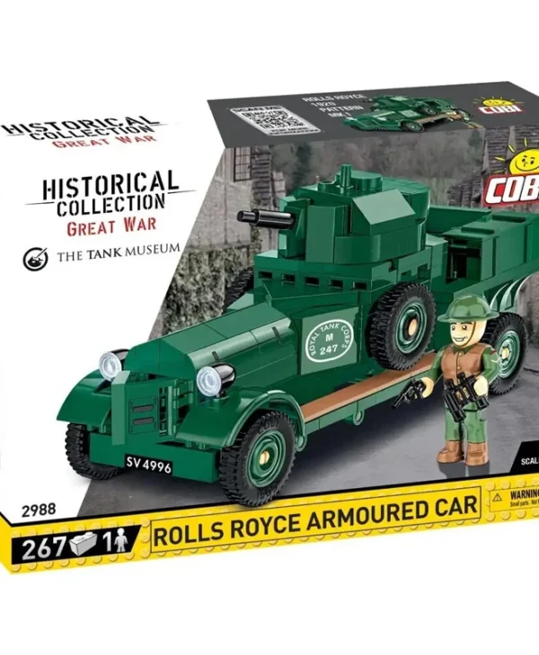 Cobi Τουβλάκια Historical Collection Great War Rolls-Royce Armoured Car 1920 Pattern Mk I CO για 7+ Ετών 260τμχ 2988