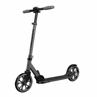 Hudora Παιδικό Πατίνι Αναδιπλούμενο Bigwheel Up 200 Δίτροχο για 6+ Ετών Γκρι 4005998145166