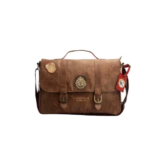 Abysse Hogwarts Shoulder Παιδική Τσάντα Καφέ 35x5x27εκ. ABYBAG397