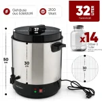 Profi Cook Θερμομάγειρας 2100W με Χωρητικότητα 1lt Ασημί 501283 - Image 2