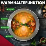 Profi Cook Θερμομάγειρας 2100W με Χωρητικότητα 1lt Ασημί 501283 - Image 6