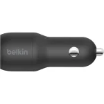 Belkin Φορτιστής Αυτοκινήτου 24W 4.8A με Θύρες: 2xUSB Μαύρος CCB001BTBK - Image 3