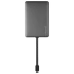 Intenso MC10000 MagSafe Power Bank 10000mAh 20W με Θύρα USB-C Power Delivery Μαύρο 7340034 - Image 2