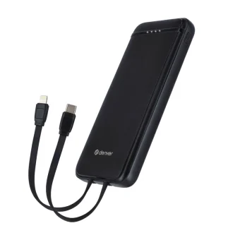 Denver PQCA-10320 Power Bank 10000mAh 20W Power Delivery Μαύρο 117140000680