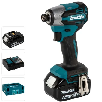 Makita DTD158RTJ Κρουστικό Δραπανοκατσάβιδο Μπαταρίας Brushless 18V 2x5Ah