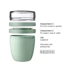 Mepal Δοχείο Φαγητού Πλαστικό Μαύρο 500ml 107648041100 - Image 2